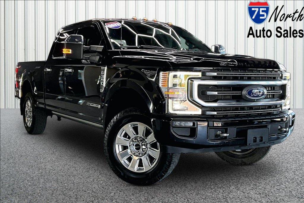 Used 2022 Ford F350 Platinum w/ Snow Plow Prep Package AWD/4WD image 1