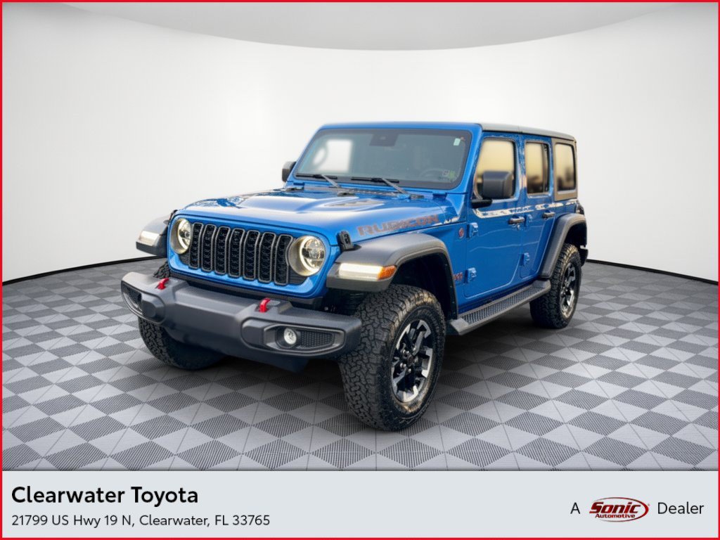Used 2024 Jeep Wrangler Unlimited Rubicon w/ Technology Group AWD/4WD image 1