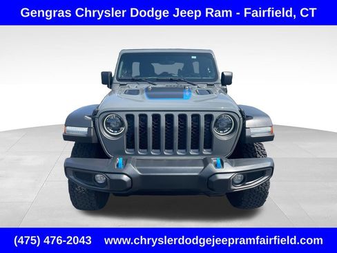 Used 2023 Jeep Wrangler Unlimited Rubicon 4xe w/ Cold Weather Group AWD/4WD image 2