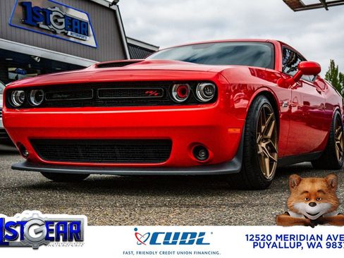 Used 2022 Dodge Challenger R/T w/ Blacktop Package RWD image 1