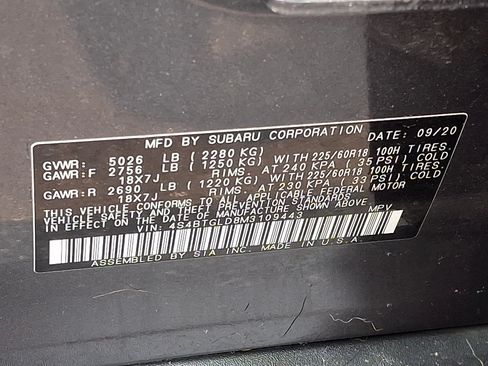 Used 2021 Subaru Outback Onyx Edition XT w/ Popular Package #2 AWD/4WD image 27