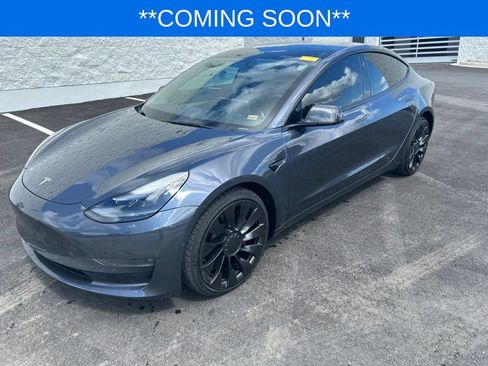 Used 2022 Tesla Model 3 Performance AWD/4WD image 1