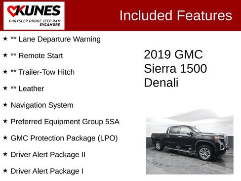 Used 2019 GMC Sierra 1500 Denali w/ Technology Package image 4