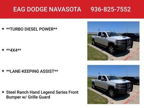 Used 2019 Chevrolet Silverado 2500 LTZ w/ Duramax Plus Package AWD/4WD image 8