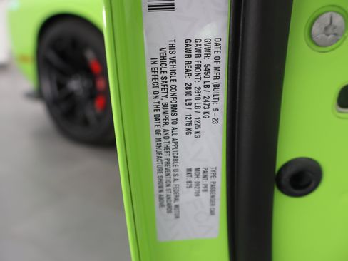 Used 2023 Dodge Challenger SRT Hellcat RWD image 63