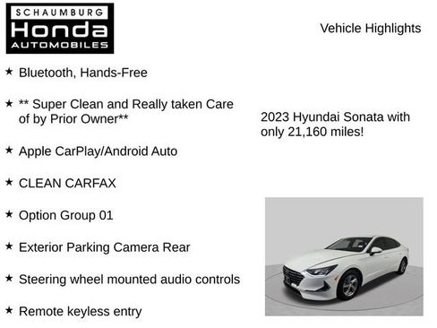 Used 2023 Hyundai Sonata SE FWD image 7