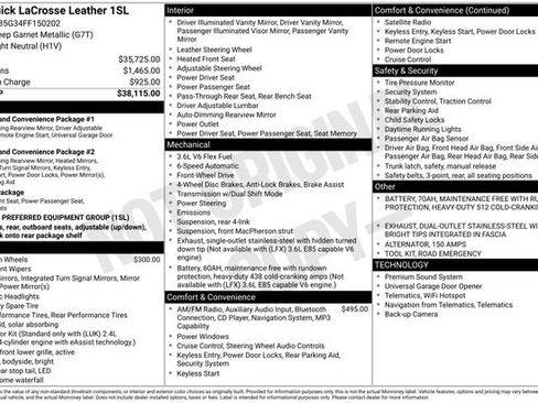 Used 2015 Buick LaCrosse Leather image 37