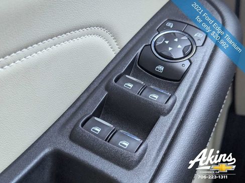Used 2021 Ford Edge Titanium w/ Cargo Accessory Package FWD image 24