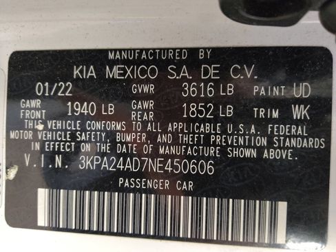 Used 2022 Kia Rio S FWD image 33