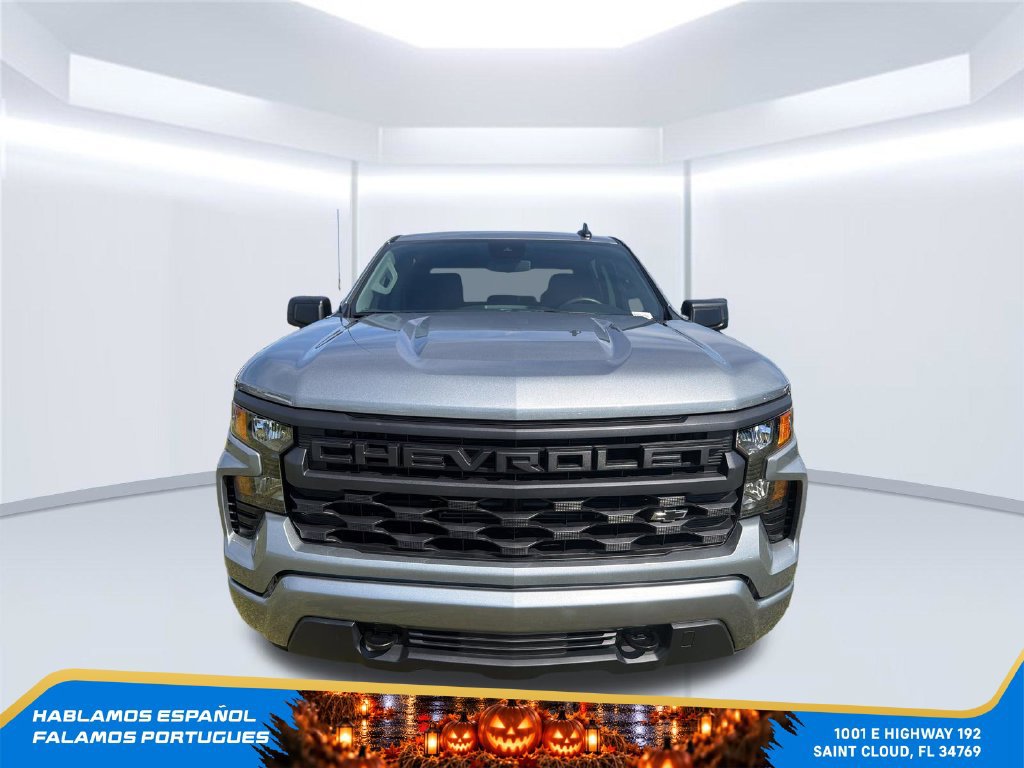 New 2026 Chevrolet Silverado 1500 Custom w/ Turbomax Blackout Package RWD image 8