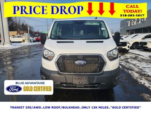 Certified 2024 Ford Transit 250 Low Roof AWD w/ Exterior Upgrade Package image 9