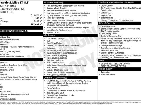 Used 2020 Chevrolet Malibu LT image 6