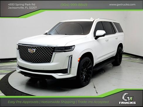 Used 2021 Cadillac Escalade Premium Luxury w/ LPO, Illumination Package AWD/4WD image 1