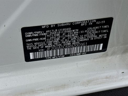 Used 2024 Subaru Crosstrek 2.0i Premium AWD/4WD image 12