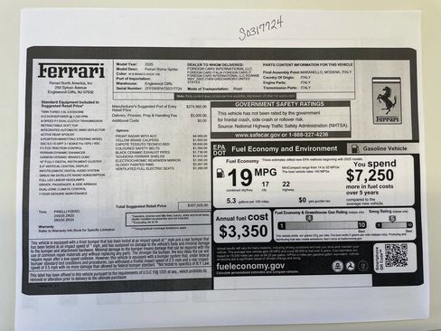 Used 2025 Ferrari Roma Spider image 2