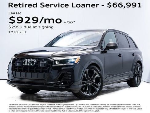 Used 2026 Audi Q7 3.0T Premium Plus w/ Premium Plus Package AWD/4WD image 1