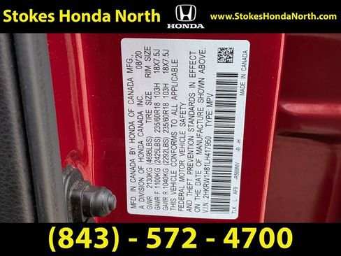 Certified 2020 Honda CR-V EX-L image 7