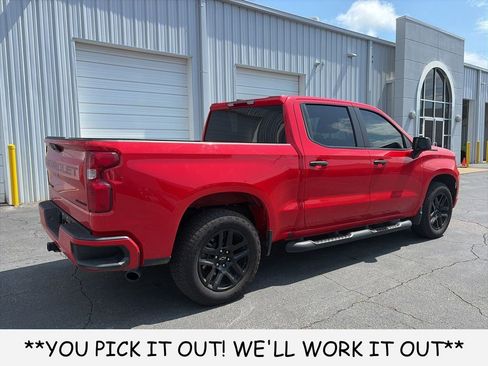 Used 2025 Chevrolet Silverado 1500 Custom w/ Turbomax Blackout Package RWD image 6