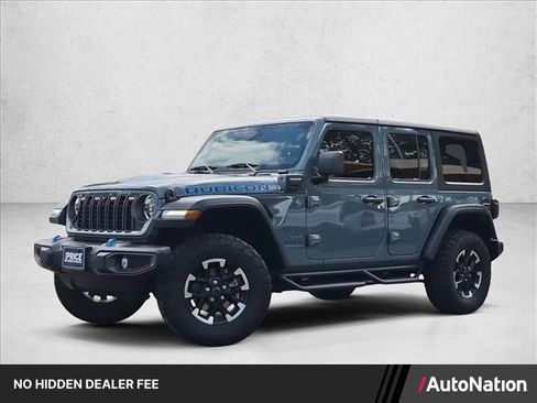 Used 2024 Jeep Wrangler Unlimited Rubicon 4xe w/ Technology Group AWD/4WD image 1