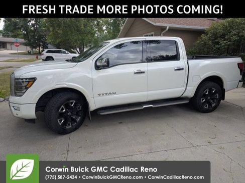 Used 2023 Nissan Titan Platinum Reserve w/ Off Road Protection Package AWD/4WD image 3