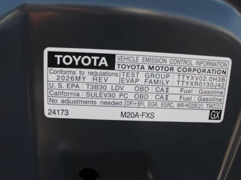 Certified 2026 Toyota Prius XLE FWD image 58