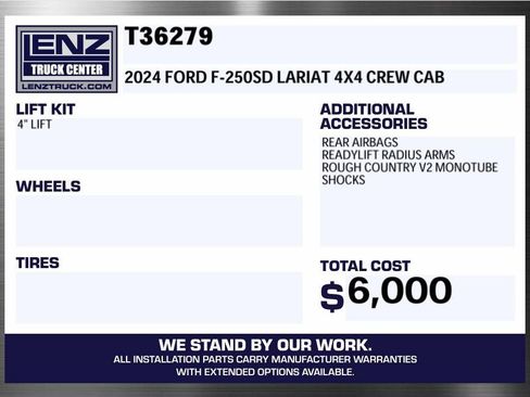 Used 2024 Ford F250 Lariat w/ Lariat Ultimate Package AWD/4WD image 2