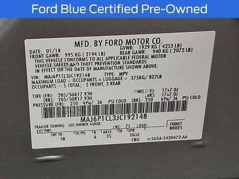 Certified 2018 Ford EcoSport SES image 31