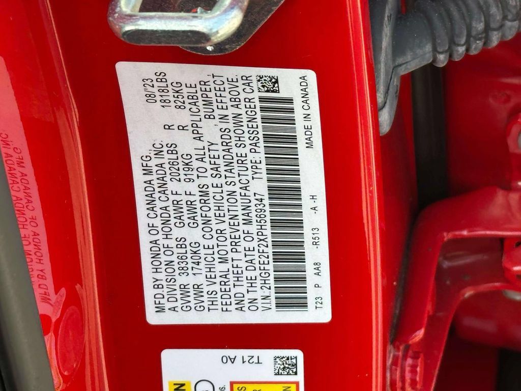 Certified 2023 Honda Civic LX image 15