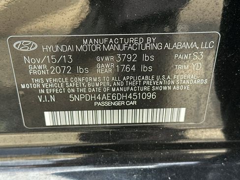 Used 2013 Hyundai Elantra Limited w/ Technology Pkg image 26