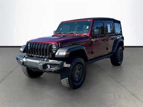 Used 2022 Jeep Wrangler Unlimited Sport image 3