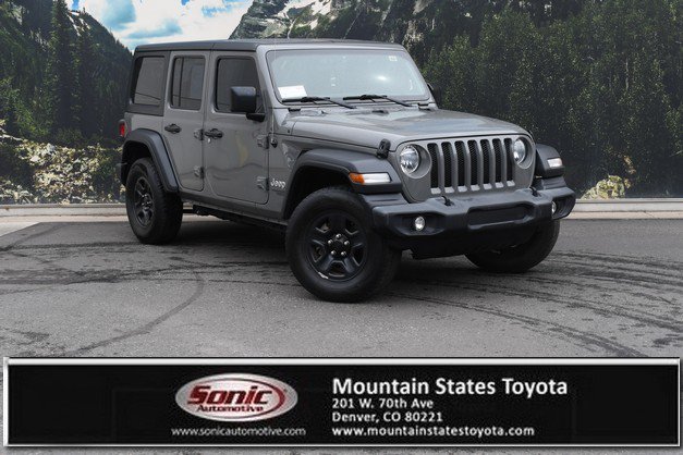 Used 2018 Jeep Wrangler Unlimited Sport AWD/4WD image 1