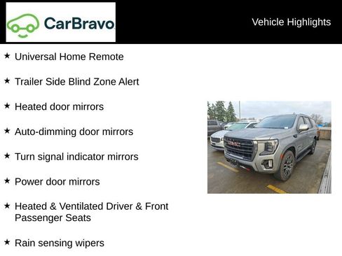 Used 2023 GMC Yukon AT4 w/ LPO, Floor Liner Package image 9