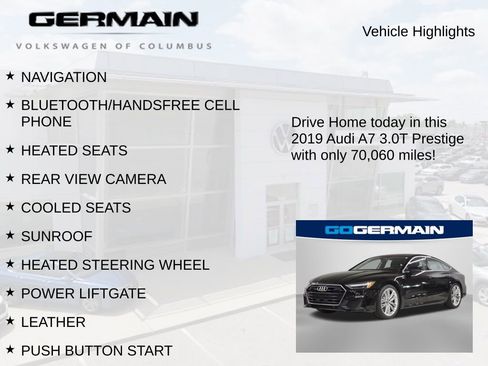 Used 2019 Audi A7 3.0T Prestige w/ Prestige Package AWD/4WD image 6