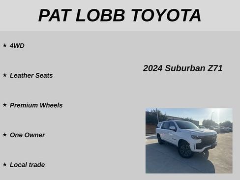 Used 2024 Chevrolet Suburban Z71 w/ Luxury Package AWD/4WD image 11