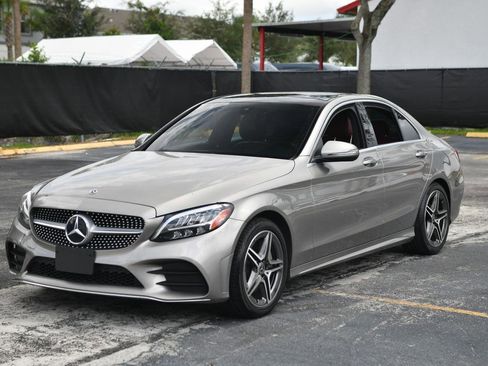 Used 2019 Mercedes-Benz C 300 4MATIC Sedan w/ AMG Line image 3