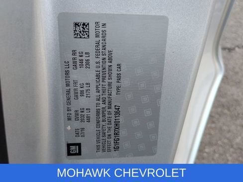 Certified 2017 Chevrolet Camaro SS RWD image 35
