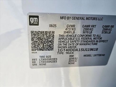 New 2025 GMC Hummer EV 3X w/ Battery Pack, 24 Module Pack image 17