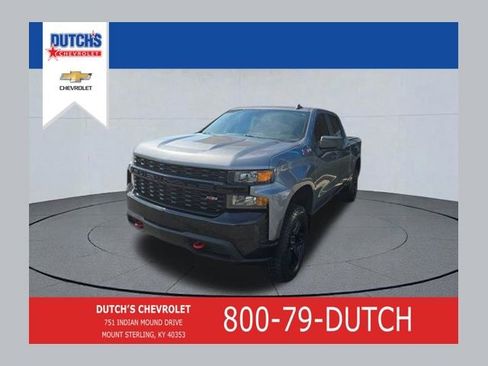 Used 2021 Chevrolet Silverado 1500 Custom Trail Boss AWD/4WD image 1