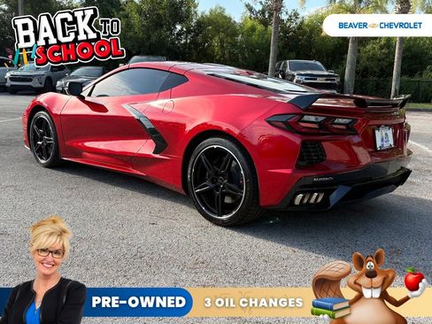 Used 2023 Chevrolet Corvette Stingray Premium Cpe w/ Z51 Performance Package RWD image 5