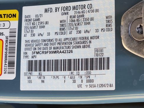 Used 2021 Ford Bronco Sport First Edition image 28