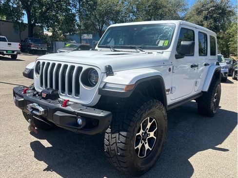 Used 2021 Jeep Wrangler Unlimited Rubicon AWD/4WD image 3