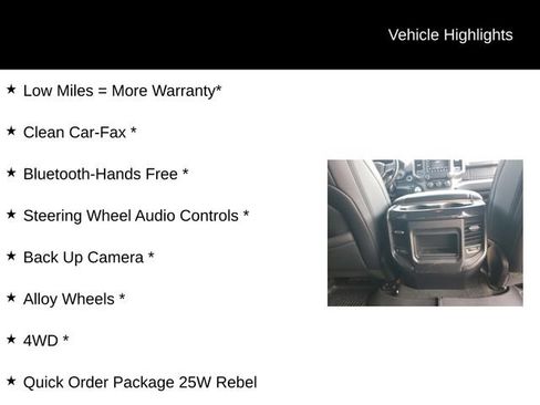 Used 2021 RAM 1500 Rebel w/ Rebel Level 1 Equipment Group AWD/4WD image 11
