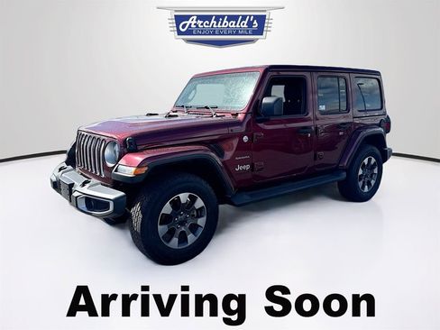 Used 2021 Jeep Wrangler Unlimited Sahara w/ Uconnect 4C Nav & Sound Group image 2