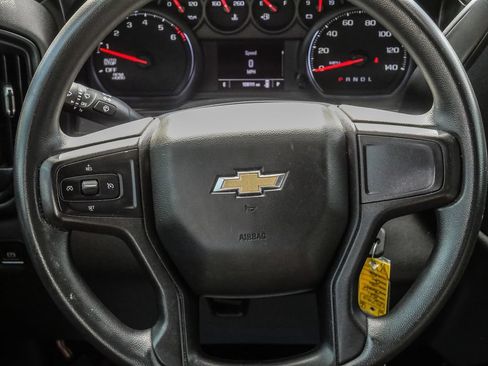 Used 2021 Chevrolet Silverado 1500 Custom w/ LPO, Dark Essentials Package RWD image 24