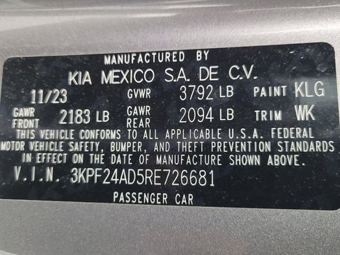 Used 2024 Kia Forte LXS FWD image 33