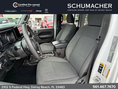 Certified 2024 Jeep Wrangler Unlimited Sport AWD/4WD image 11