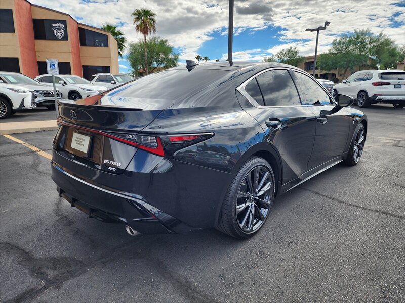 Used 2022 Lexus IS 350 F Sport w/ Navigation Package AWD/4WD image 3