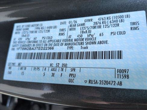 New 2026 Ford F250 XL w/ STX Appearance Package image 17