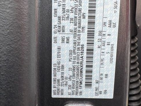 Used 2024 Ford Escape ST-Line w/ Tech Pack #1 FWD image 24