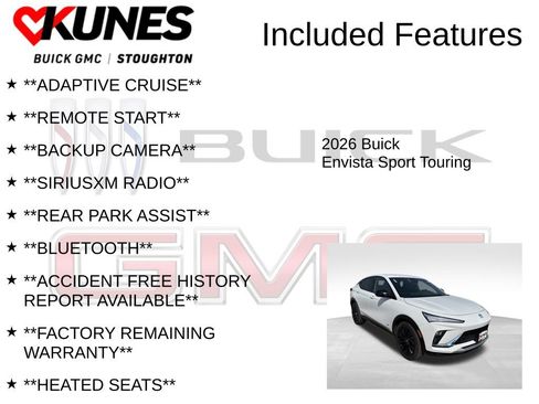 New 2026 Buick Envista Sport Touring w/ Convenience I Package image 2